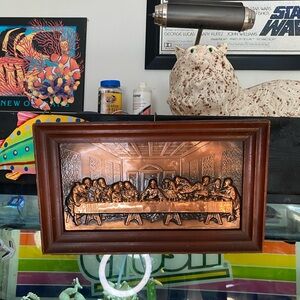 Copper Last Supper Wall Art
